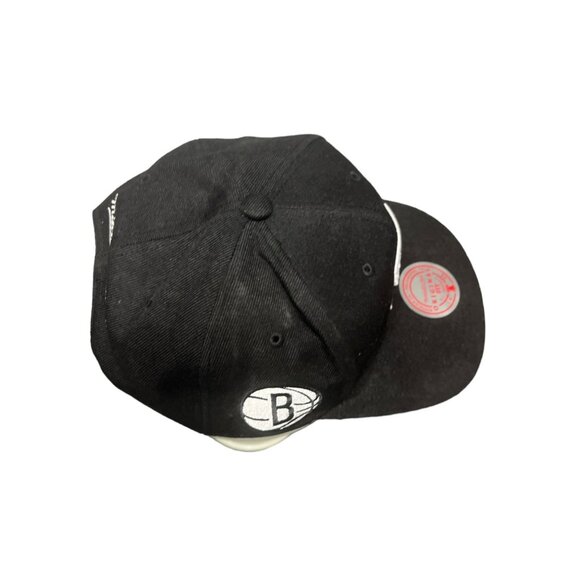 Brooklyn Nets‎ NBA Classic Snapback Hat Black Mitchell and Ness - Picture 12 of 12